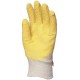 MANUSI DIN LATEX IMERSAT, GALBEN, REZISTENTE LA ALUNECARE