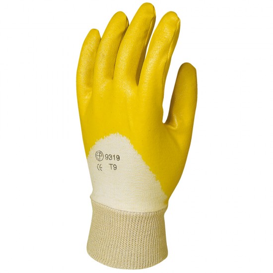 MANUSI DE PROTECTIE DIN NITRIL DE CULOARE GALBENA