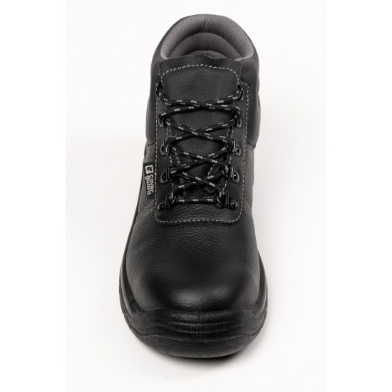 Bocanci din piele, cu bombeu metalic si lamela antiperforatie, S3 SRC, AGATE