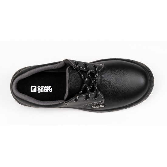 PANTOFI DIN PIELE, CU BOMBEU METALIC SI LAMELA ANTIPERFORATIE, S3 SRC II, AGATE