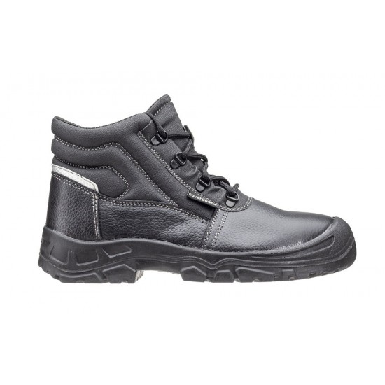 Bocanci de protectie, din piele naturala, S3 SRC, cu bombeu metalic, AZURITE II