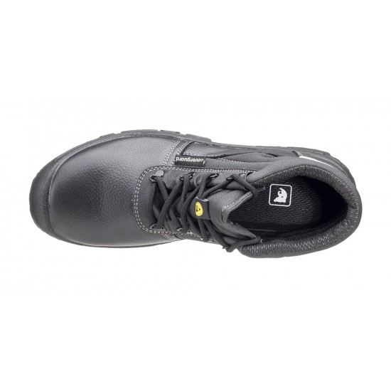Bocanci de protectie, din piele naturala, S3 SRC, cu bombeu metalic, AZURITE II