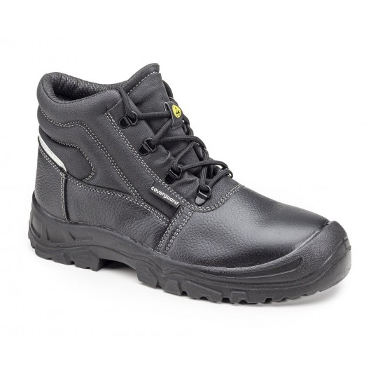 Bocanci de protectie, din piele naturala, S3 SRC, cu bombeu metalic, AZURITE II