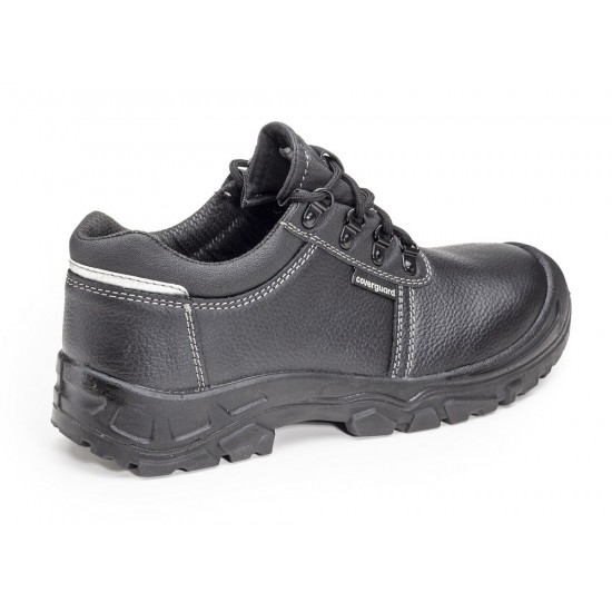 PANTOFI DIN PIELE NATURALA, CU BOMBEU METALIC SI LAMELA ANTIPERFORATIE, S3 SRC, AZURITE II