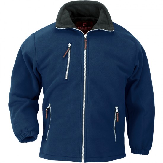Jacheta fleece ANGARA cu fermoar
