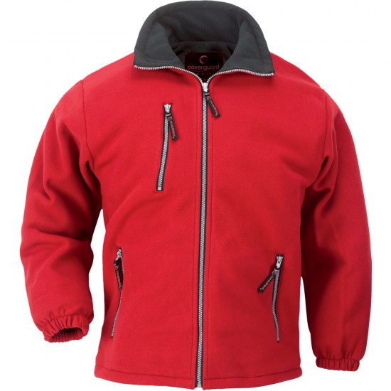 Jacheta fleece ANGARA cu fermoar